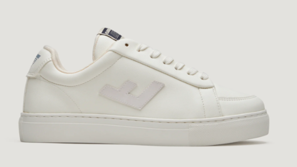 Flamingo's life's sustainable white sneakers for men