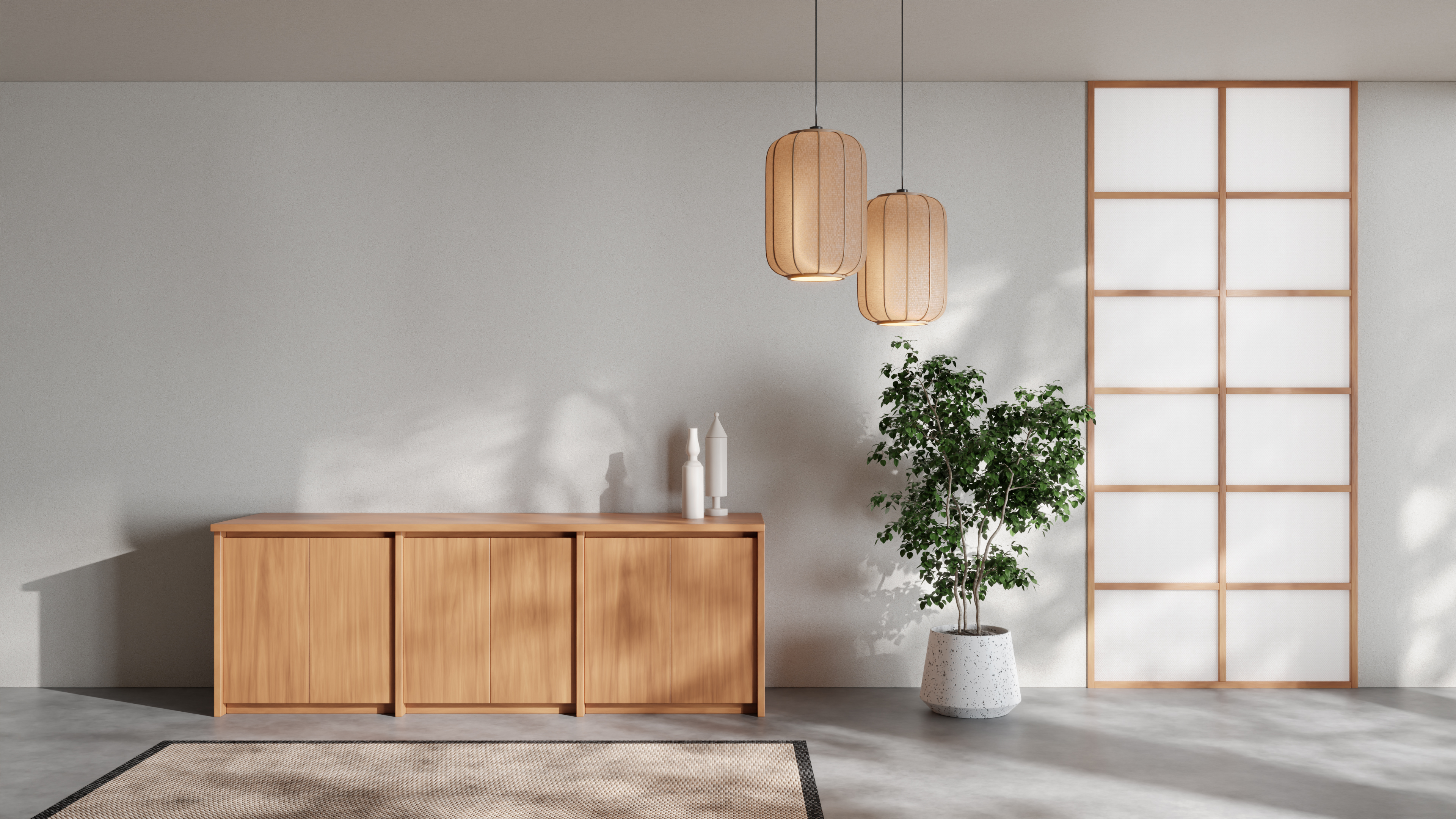 Japanese minimalism, embracing the space